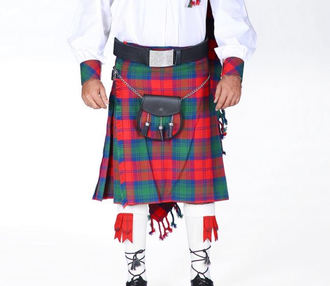 lindsay tartan kilt